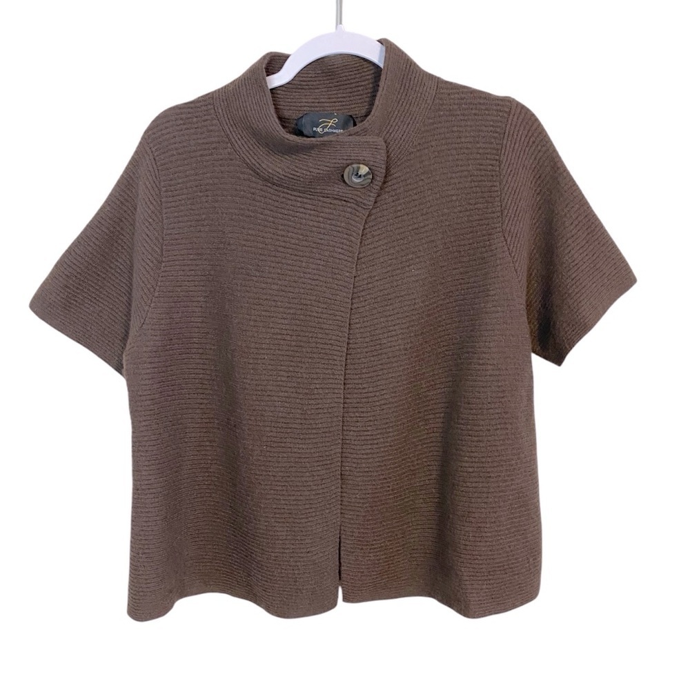 L Pure Cashmere - Purple Cowl Neck Sweater - XL China